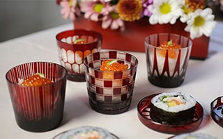 Hirota Glass,Edo Kiriko,Edo Glass