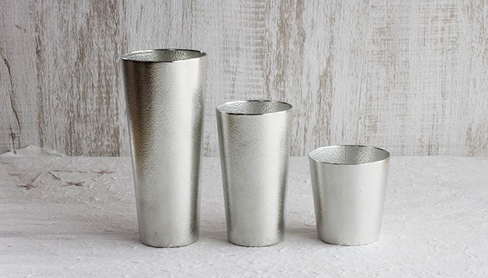 Japanese Tin Beer Cup And Tumbler Traditional Crafts Japan Design Store The Best Buy Japanese Gift Japan Design Store