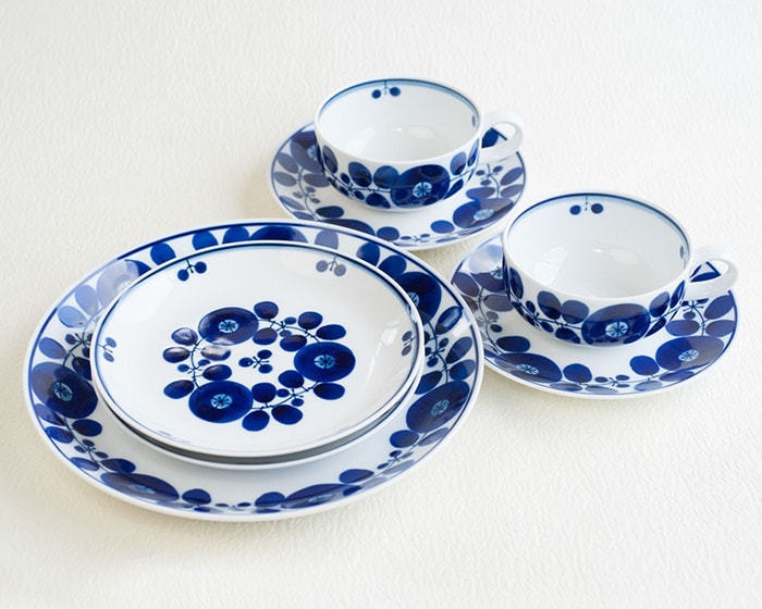 Tea time set of Bloom series from Hakusan Toki